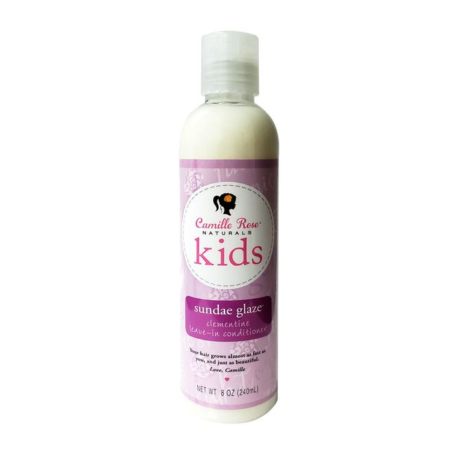 Camille Rose for Kids Sundae Glaze Leave-In Conditioner with Clementine - 8 Oz.