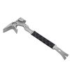 Multi Function Demolition Tool, Hammer, Nail Puller, Pry Bar, Demolition Hammer, Chisel, Manganese Steel Functional Utility Bar for Construction