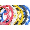 microhero Super Light Weight oz. Aluminum Chain Ring 60T Thin Teeth 2 mm Blue