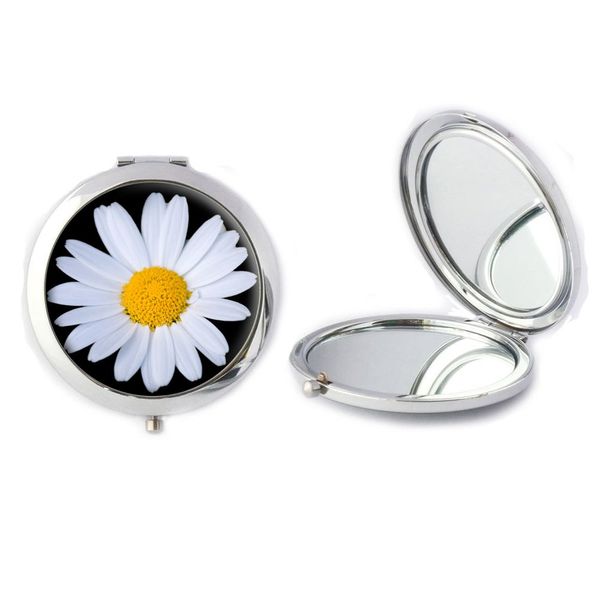 Daisy Compact Mirror Ideal Ladies Birthday Gift T143