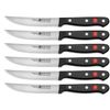 Wusthof Gourmet Six 6-Piece German Precise Laser Cut High Carbon Stainless Steel Kitchen Steak Knife Set – Model 9728