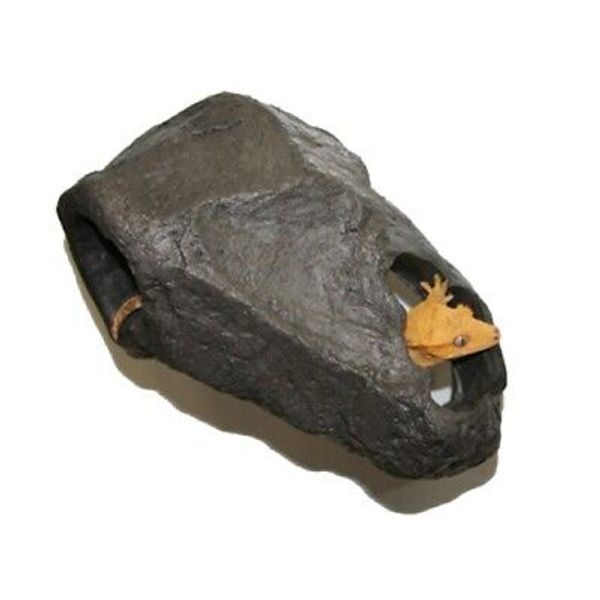 Pet Tekk Magnatural Granite Small Pet Reptile Terrarium Hideaway Cave Hide NEW