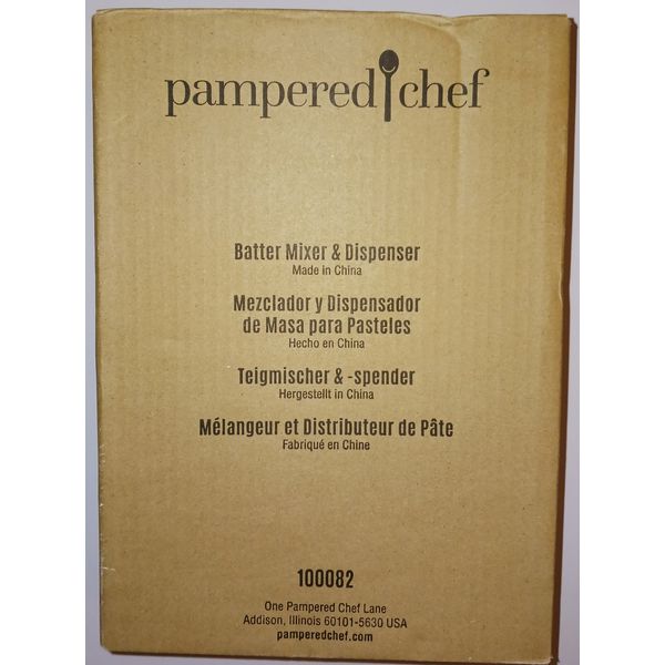 Pampered Chef Batter Mixer & Dispenser 100082