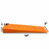 6 Pack 10" Tree Felling Wedge Logging Bucking Falling ABS Plastic (Orange)