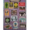 100pc Skateboard Stickers PVC material Spitfire, Trasher, Sta Cruz & more