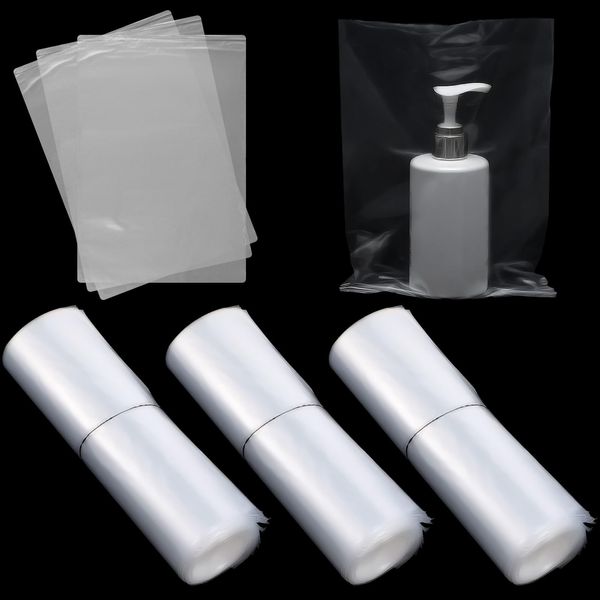 500 PCS Tattoo Bottle Bags, Tattoo Bags For Equipment, Squeeze Bottle Bag Sleeves Barrier For Tattoo Bottles Tattoo Supplies Tattoo Accessories (250ml-170mmx250mm)