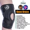 Caspe Knee Brace Support Stabilizer Patella Adjustable Knee Wrap for Arthritis