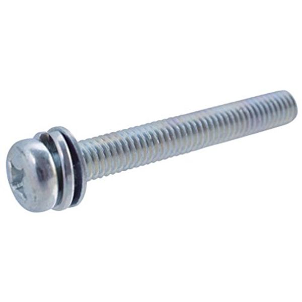 TRUSCO Y031-0414 M4X14 50 Screws for Thin Sheet Washers