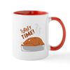 CafePress Turkey Time Mugs 11 oz (325 ml) Ceramic Coffee Mug