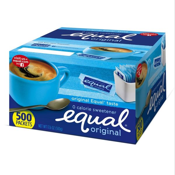 Equal 20008699 0.035 oz Packets Zero Calorie Sweetener (500/Box) New