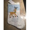 16” Christmas Stocking -Merry First Christmas-Rein