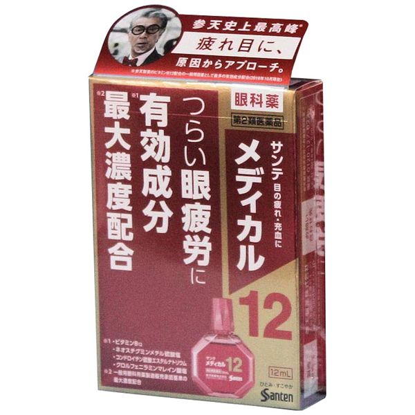 【第2類医薬品】サンテメディカル12 12mL x3