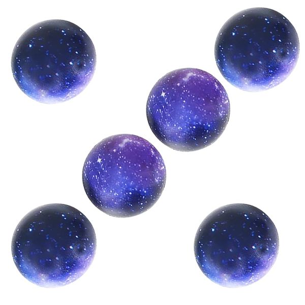 2" Galaxy Foam Balls, Stress Ball Relief Toys for Hand Wrist Finger Exercise Squeeze Therapy, Party Favor (6-Pack)