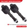 For 2003 - 2007 Honda Accord Front Struts & Control Arm & Tie Rods & Sway Bars