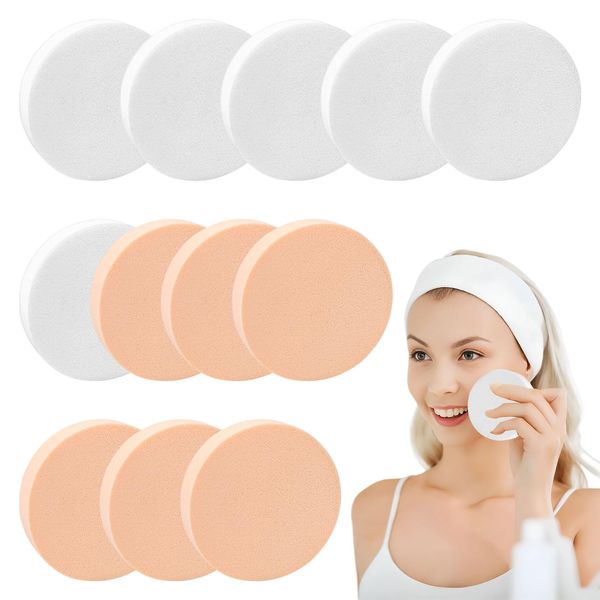 Face Paint Sponges 12 Pcs Soft Make Up Sponges Makeup Sponges Puffs & Wedges Foundation Sponge Makeup Sponge for Foundation Concealer Powder