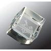 The Sign Studio - 2" x 2" Crystal Cube Paperweight