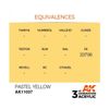 AK Interactive 3rd Gen Acrylic Pastel Yellow 17ml