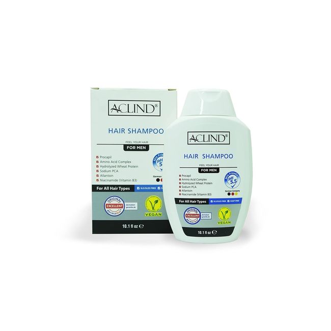 Aclind 10.1 Fl Oz. Hair Loss Shampoo - Shampoo for Thinning Hair and Hair Los...