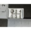 Tuningfan Shift Pattern Emblem Upper Left R for 5 Speed MT Car Low Back Racing Pattern Old Car SPE-A502