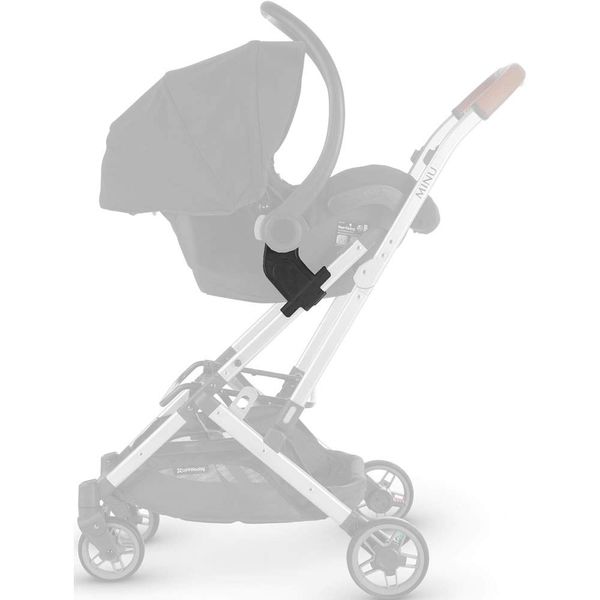 UPPAbaby Car Seat Adapter for Minu and Minu V2 / Compatible with Maxi-COSI, Nuna and Cybex Infant Car Seats/Quick + Secure Attachment / 1 Set