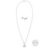 Elli Schmuckset Damen Basic mit Kristallen in 925 Sterling Silber