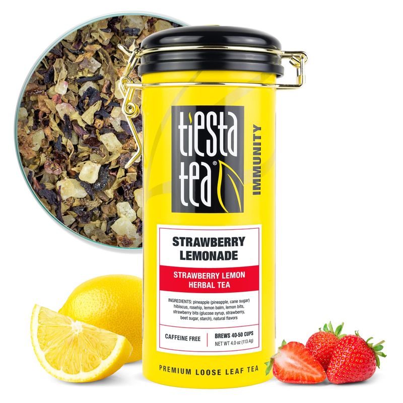 Tiesta Tea - Strawberry Lemonade | Strawberry Lemon Herbal Tea ...