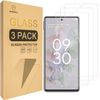 Mr.Shield Screen Protector For Google Pixel 6a [Tempered Glass] [9H Hardness] [3-Pack] Screen Protector