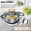 Spaetzle Maker, Premium Grade Stainless Steel Spaetzle Press, Efficient Homemade