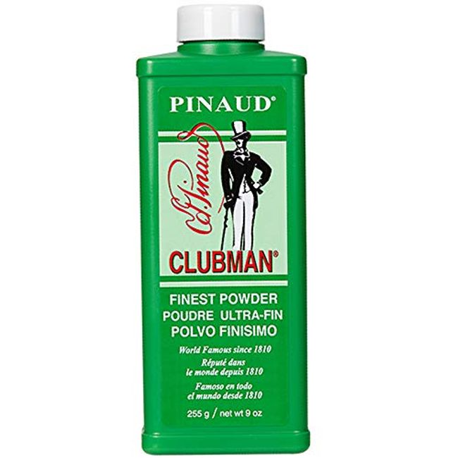 Clubman Pinaud Powder for After Haircut or Shaving, White, 9oz