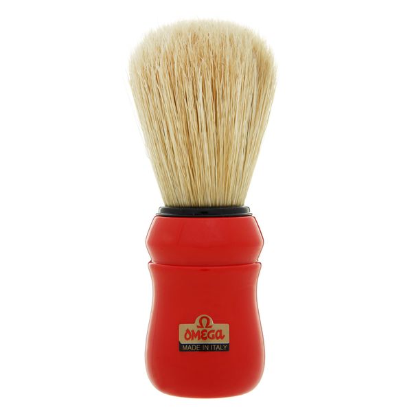 Red Omega 49 Professional Pure Bristle Shaving Brush