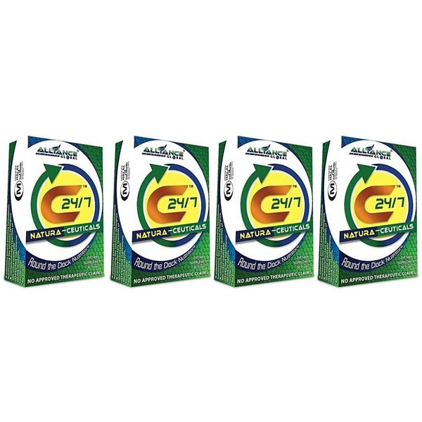 4 boxes of Nature's Way C24/7 NATURA-CEUTICALS FOOD SUPPLEMENT