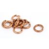 uxcell Spring Washer Spring Gasket Split Lock Gasket 0.3 inch (8 mm) Inner Diameter 10 Pieces