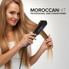 Moroccan Hit 1.75-Inch Titanium Ceramic Flat Iron Hair Straightener with Variable Temp and LCD Display