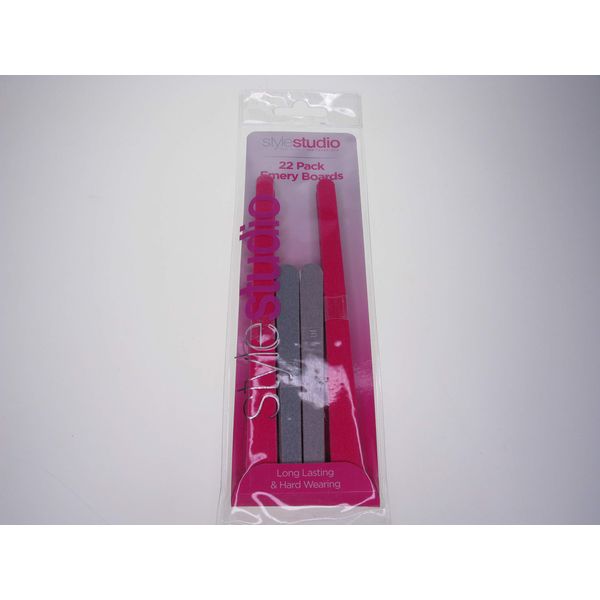 EMERY BOARD NAIL FILES - 22 PACK