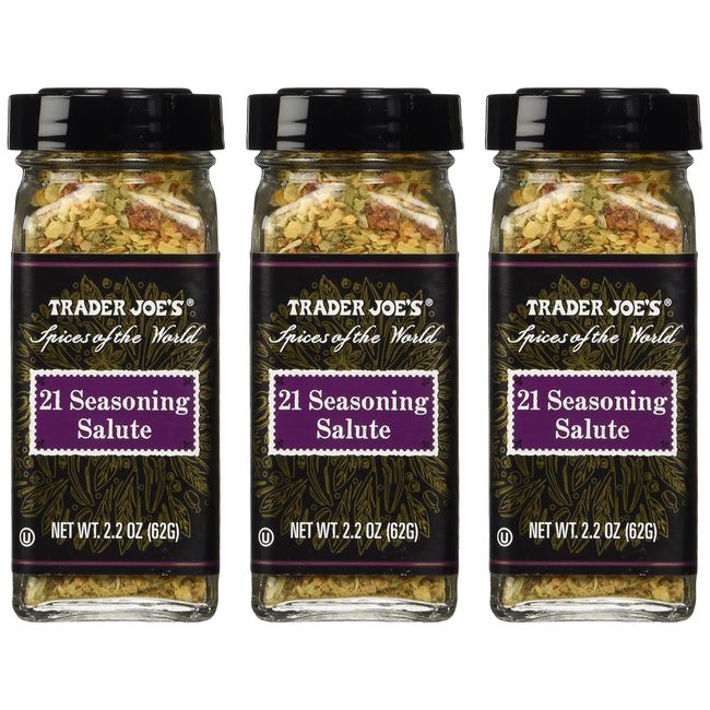 Trader Joe's 21 Seasoning Salute 2.2oz (Pack of 3)