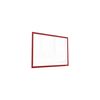 ALLboards Magnetic Document Frame A4 Red, Clear Document Poster Holder for Metallic Surfaces, Magnetic Document Sleeve