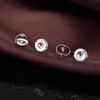 DELECOE 2 Pairs Screw Earring Backs,925 Sterling Silver Screw on Earring Backs Replacements for Diamond Earring Studs, Hypoallergenic Secure ScrewBacks for Threaded Post .032"(Silver)