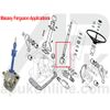 16x Steering Column Ball Bearing 5/16 Inch Replacement for Fordson Super Dexta Tractor