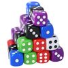 Storm&Lighthouse 30 Pack Six-Sided Dice Coloured Dice Game D6 Dice Smoother Rolling Dice No Harmful Materials