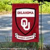 OU Sooners Shield Garden Flag and Yard Banner