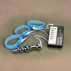 The Bondage Locker Butt Plug Electro Sex E-Stim Machine Double Stinger