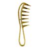 Gabri Professional Gold Shark Tooth Detangling Barber Comb