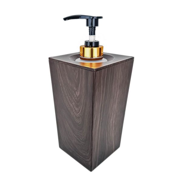 What's!? Oil Warmer, Men’s Esthetic Bottle, Heater, Thermal Bottle, Electric, Warming, Oil Pump, Massage, Wood Grain, Dark Brown, Treatment, Aroma, Body Oil, Aroma Oil