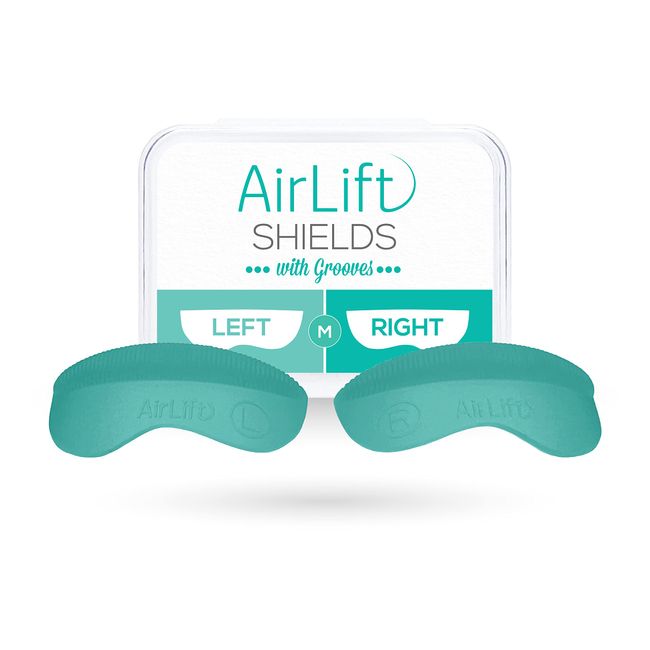 AirLift ORIGINAL Silicone Lash Lift Shields Size M Medium Reusable with Grooves