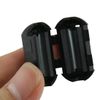 uxcell 6pcs Ferrite Ring Core RFI EMI Noise Cable Clip for 5mm Diameter Cable Black