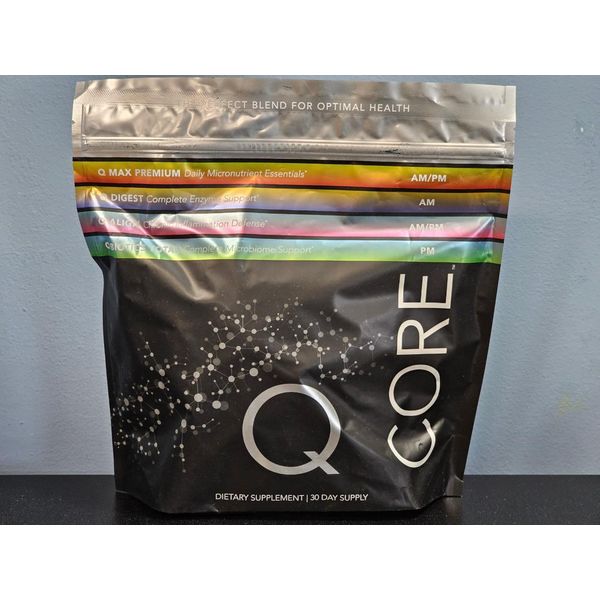 Q Sciences Q Core 30 Day Supply - New! Q Max Premium Biotics Total Align Digest