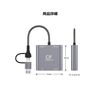 ufe020 USB 3.2 Gen2 10Gbps Type A Memory Card Reader with USB-A USB-C Cable for Android Windows MacOS Linux Camera Reader USB Compact 2TB Black
