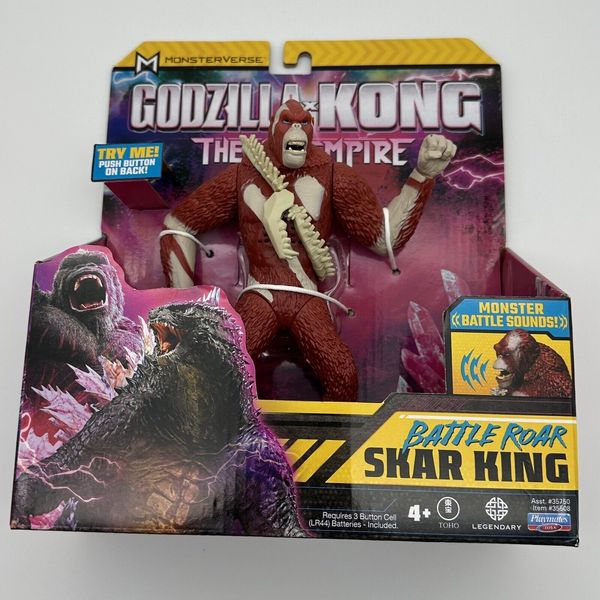 2024 Playmates Godzilla x Kong The New Empire Battle Roar Skar King