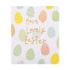 Hallmark Easter Card - Contemporary Multicoloured Egg Pattern Design