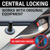 8 Function 2 Door Remote Central Locking Automatic Door Lock Kit 2 Fobs Hot Rod 